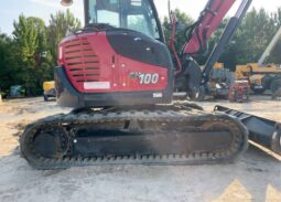 
										2022 Yanmar SV100-2A Mini Excavator Backhoe AC Cab Aux Hyd Thumb full									