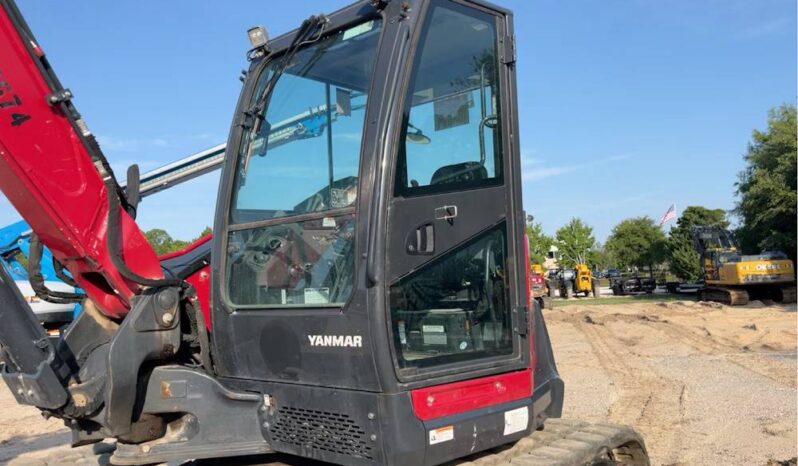 
								2022 Yanmar SV100-2A Mini Excavator Backhoe AC Cab Aux Hyd Thumb full									