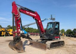 
										2022 Yanmar SV100-2A Mini Excavator Backhoe AC Cab Aux Hyd Thumb full									