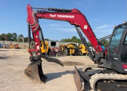 
										2022 Yanmar SV100-2A Mini Excavator Backhoe AC Cab Aux Hyd Thumb full									