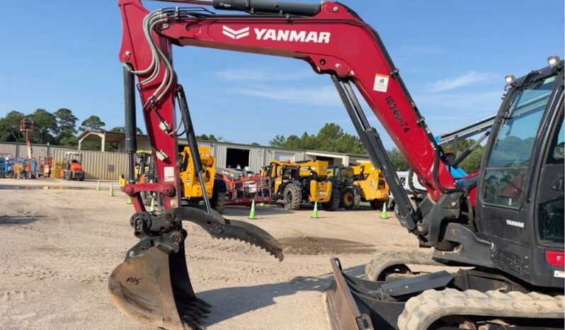 
								2022 Yanmar SV100-2A Mini Excavator Backhoe AC Cab Aux Hyd Thumb full									