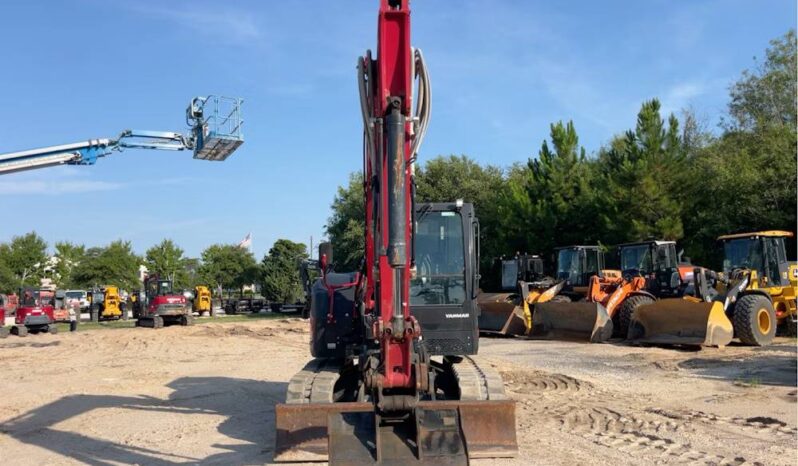 
								2022 Yanmar SV100-2A Mini Excavator Backhoe AC Cab Aux Hyd Thumb full									