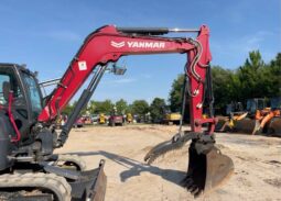 
										2022 Yanmar SV100-2A Mini Excavator Backhoe AC Cab Aux Hyd Thumb full									