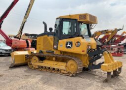 
										2021 John Deere 650K XLT Crawler Dozer Cab Tractor 123″ 6 – Way Blade full									