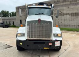 
										2014 Kenworth T800 TriA Knuckle Boom Flatbed Truck Hiab 322-7 HiPro full									