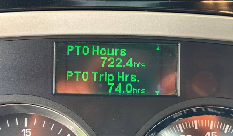 
								2014 Kenworth T800 TriA Knuckle Boom Flatbed Truck Hiab 322-7 HiPro full									