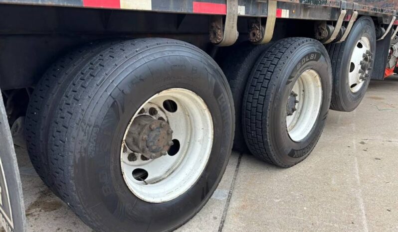 
								2014 Kenworth T800 TriA Knuckle Boom Flatbed Truck Hiab 322-7 HiPro full									