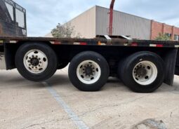 
										2014 Kenworth T800 TriA Knuckle Boom Flatbed Truck Hiab 322-7 HiPro full									