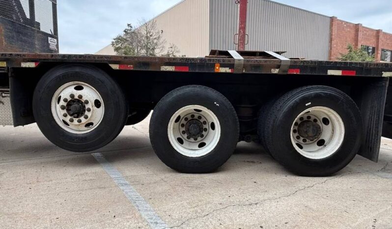 
								2014 Kenworth T800 TriA Knuckle Boom Flatbed Truck Hiab 322-7 HiPro full									