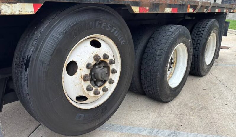 
								2014 Kenworth T800 TriA Knuckle Boom Flatbed Truck Hiab 322-7 HiPro full									