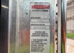 
										2014 Kenworth T800 TriA Knuckle Boom Flatbed Truck Hiab 322-7 HiPro full									