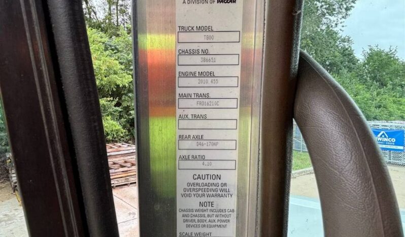 
								2014 Kenworth T800 TriA Knuckle Boom Flatbed Truck Hiab 322-7 HiPro full									