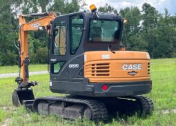 
										2024 Case CX57C Mini Excavator Backhoe AC Cab Hyd Thumb Rubber Track full									