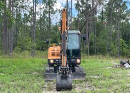 
										2024 Case CX57C Mini Excavator Backhoe AC Cab Hyd Thumb Rubber Track full									