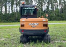 
										2024 Case CX57C Mini Excavator Backhoe AC Cab Hyd Thumb Rubber Track full									