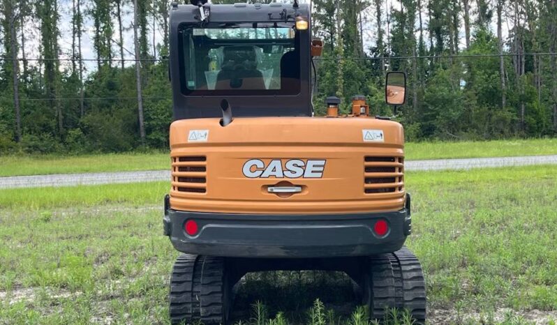 
								2024 Case CX57C Mini Excavator Backhoe AC Cab Hyd Thumb Rubber Track full									