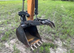 
										2024 Case CX57C Mini Excavator Backhoe AC Cab Hyd Thumb Rubber Track full									