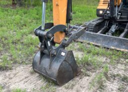 
										2024 Case CX57C Mini Excavator Backhoe AC Cab Hyd Thumb Rubber Track full									