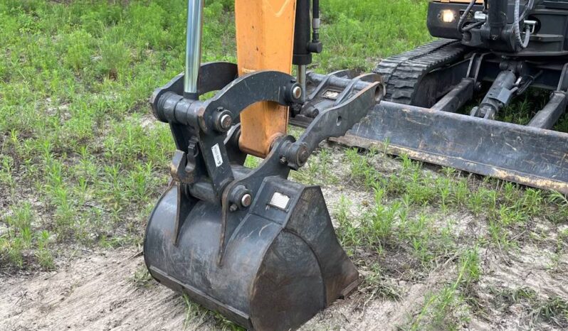 
								2024 Case CX57C Mini Excavator Backhoe AC Cab Hyd Thumb Rubber Track full									