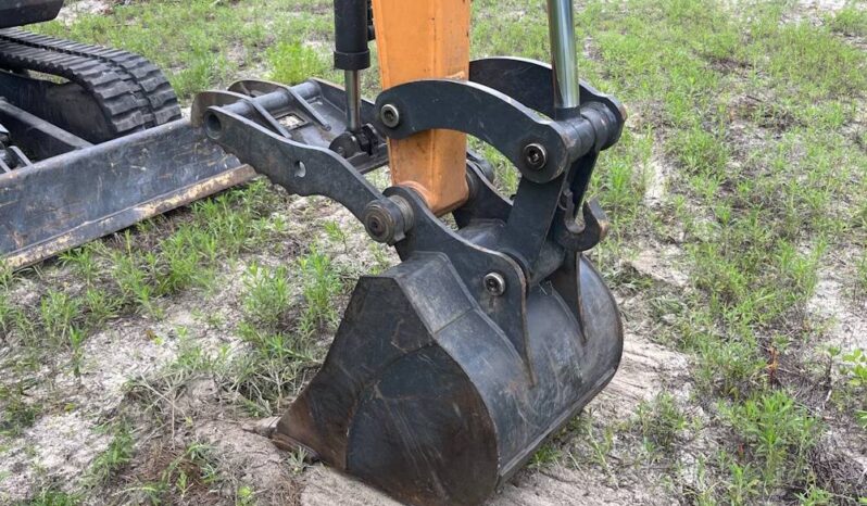 
								2024 Case CX57C Mini Excavator Backhoe AC Cab Hyd Thumb Rubber Track full									