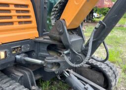 
										2024 Case CX57C Mini Excavator Backhoe AC Cab Hyd Thumb Rubber Track full									