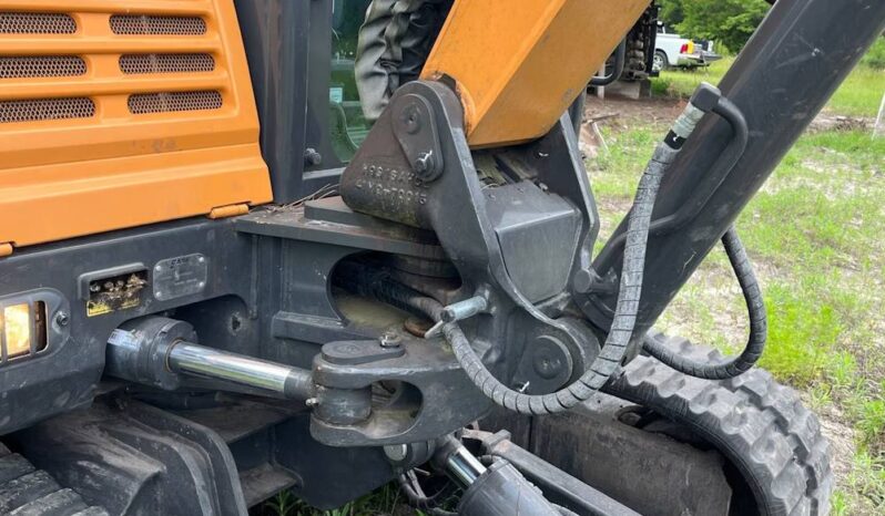 
								2024 Case CX57C Mini Excavator Backhoe AC Cab Hyd Thumb Rubber Track full									