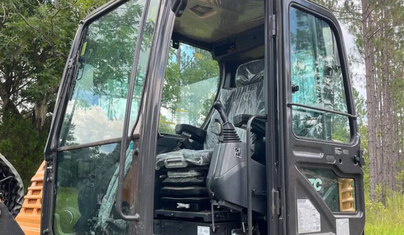 
								2024 Case CX57C Mini Excavator Backhoe AC Cab Hyd Thumb Rubber Track full									