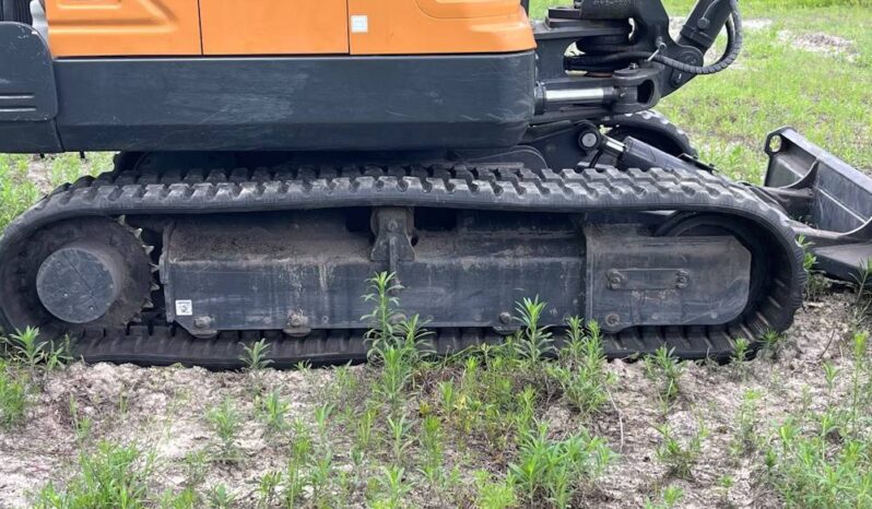 
								2024 Case CX57C Mini Excavator Backhoe AC Cab Hyd Thumb Rubber Track full									