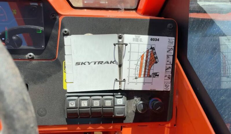 
								2023 Skytrak 6034 6,000 lb Telescopic Reach Forklift Cab Telehandler A/C full									