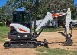 
										2024 Bobcat E35 Mini Excavator Rubber Tracks Cab Backhoe Thumb Aux Hyd full									