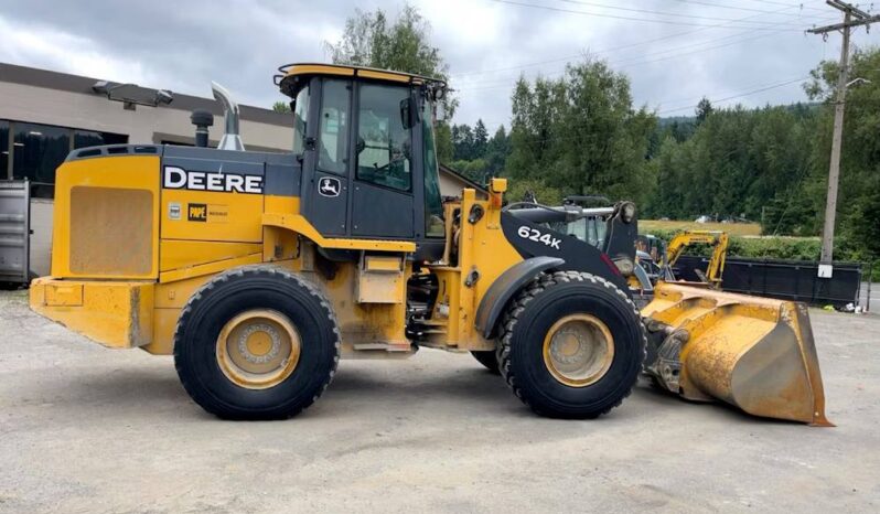 
								2016 John Deere 624K Articulated Wheel Loader Tractor Cab Quick Connect full									