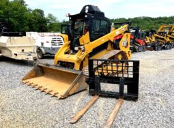 2021 Caterpillar 299D3XE Skid Steer Steel Track Loader High Flow Forks