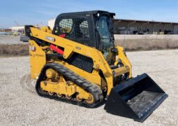 2021 Caterpillar 249D3 Skid Steer Track Loader Cab Crawler Aux Hyd QC