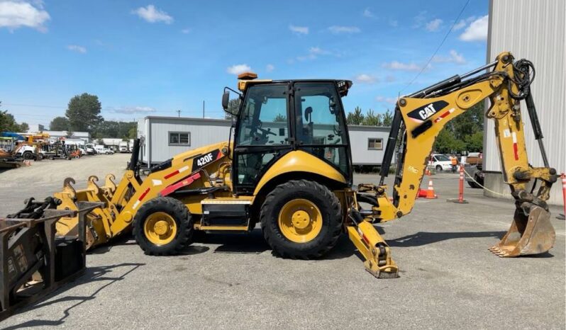 
								2013 Caterpillar 420F 4WD Backhoe Wheel Loader Tractor Cab Attachments full									