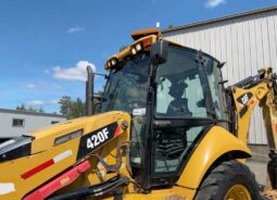 
										2013 Caterpillar 420F 4WD Backhoe Wheel Loader Tractor Cab Attachments full									
