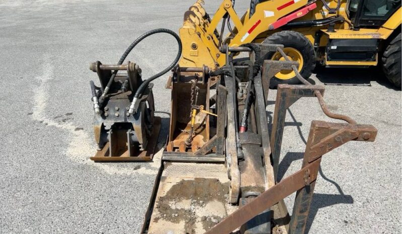 
								2013 Caterpillar 420F 4WD Backhoe Wheel Loader Tractor Cab Attachments full									