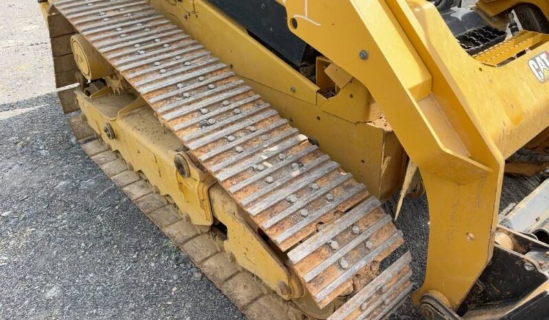 
								2021 Caterpillar 299D3XE Skid Steer Steel Track Loader High Flow Forks full									