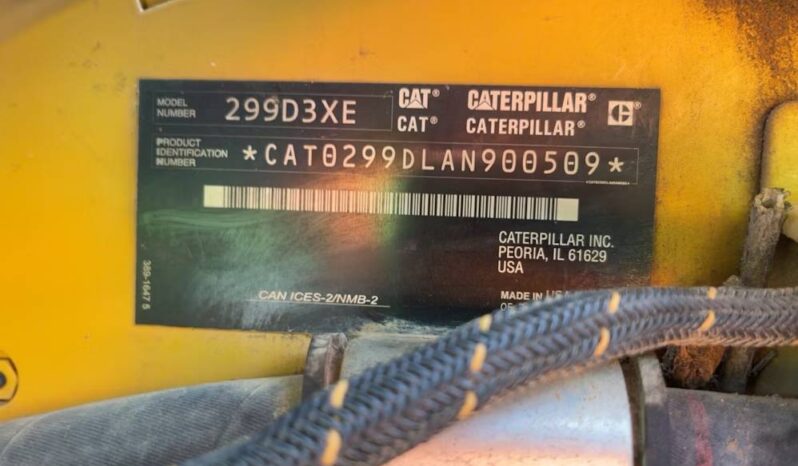 
								2021 Caterpillar 299D3XE Skid Steer Steel Track Loader High Flow Forks full									