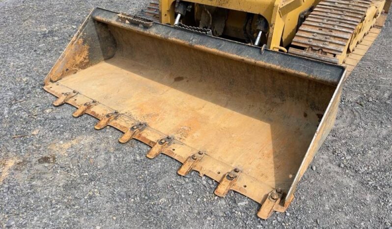 
								2021 Caterpillar 299D3XE Skid Steer Steel Track Loader High Flow Forks full									