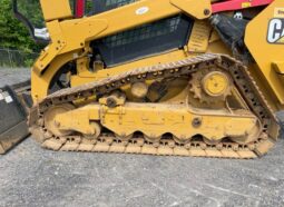 
										2021 Caterpillar 299D3XE Skid Steer Steel Track Loader High Flow Forks full									