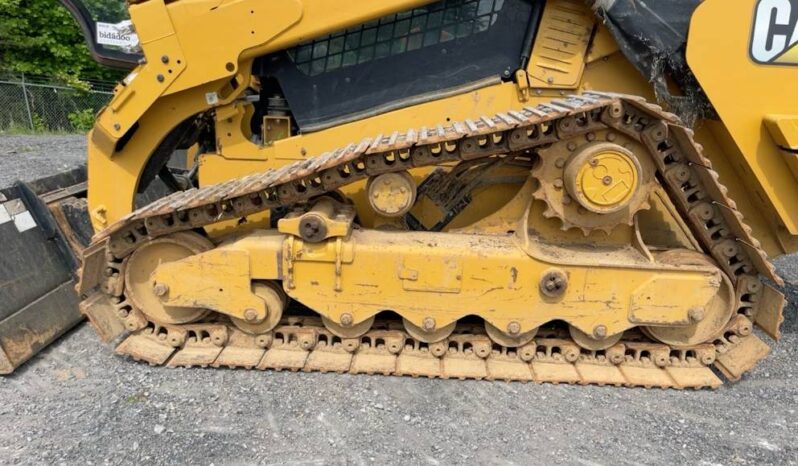 
								2021 Caterpillar 299D3XE Skid Steer Steel Track Loader High Flow Forks full									