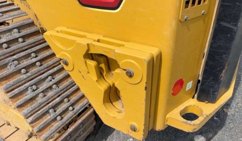 
								2021 Caterpillar 299D3XE Skid Steer Steel Track Loader High Flow Forks full									