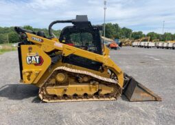 
										2021 Caterpillar 299D3XE Skid Steer Steel Track Loader High Flow Forks full									