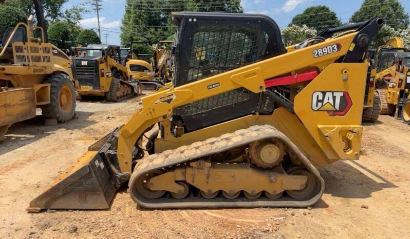 
								2021 Caterpillar 289D3 Skid Steer Track Loader Crawler Cab Hyd Coupler full									