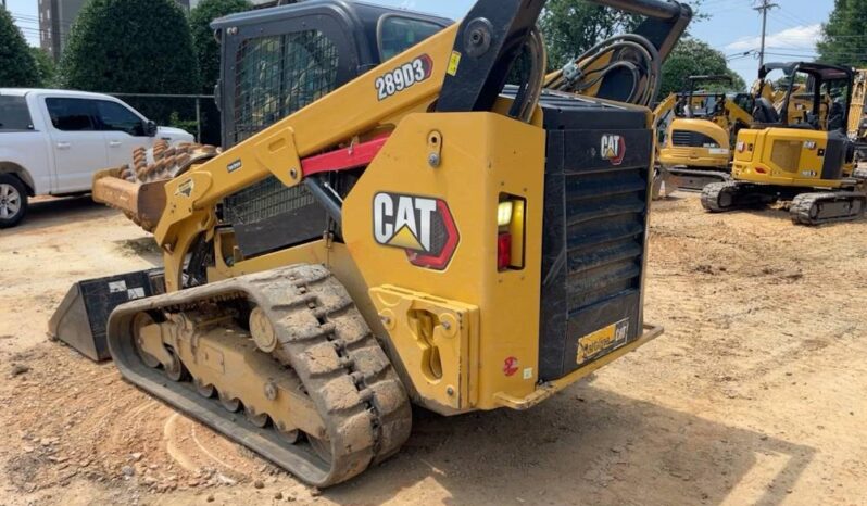 
								2021 Caterpillar 289D3 Skid Steer Track Loader Crawler Cab Hyd Coupler full									