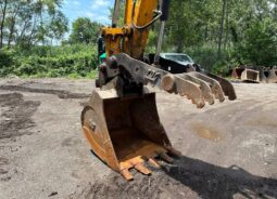 
										2017 JCB JS160NLC Excavator Trackhoe Cab Aux Hyd Thumb QC Bucket Tractor full									