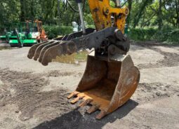 
										2017 JCB JS160NLC Excavator Trackhoe Cab Aux Hyd Thumb QC Bucket Tractor full									