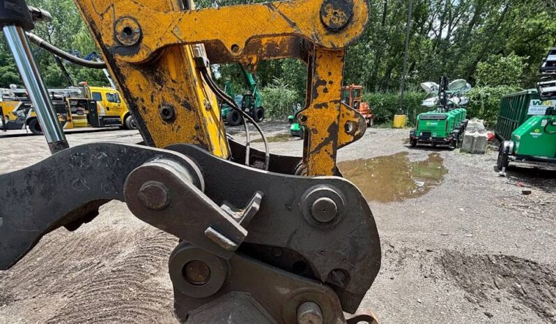 
								2017 JCB JS160NLC Excavator Trackhoe Cab Aux Hyd Thumb QC Bucket Tractor full									