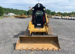 
										2021 Caterpillar 299D3XE Skid Steer Steel Track Loader High Flow Forks full									