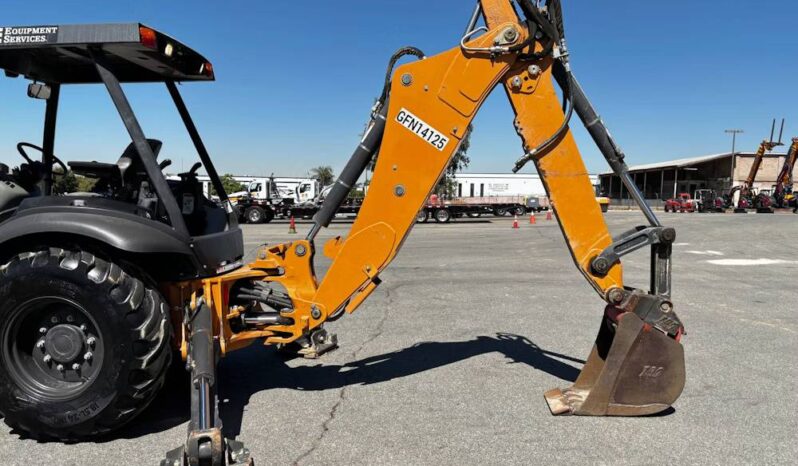 
								2022 Case 580N EP 4WD Backhoe Wheel Loader Tractor Excavating Bucket full									